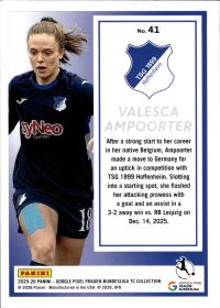 Valesca Ampoorter - Panini Frauen-Bundesliga TC Collection Base Set 2025-26, Nr. 41