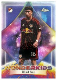 Julian Hall - Topps Chrome MLS Wonderkids 2026, Nr. WK-6 – Rookie Card, Insert