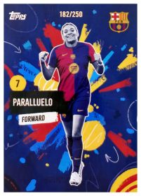 Salma Paralluelo - Topps FC Barcelona Team Set Barça Rumba 2024-25, Nr. 32 – Nummeriert, Blue