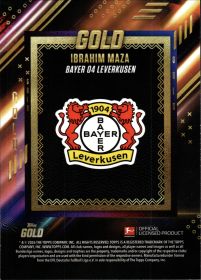 Ibrahim Maza - Topps Gold Bundesliga 2025-26