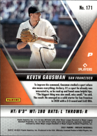 Kevin Gausman - Panini Mosaic Base Set 2021, Nr. 171