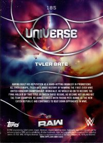 Tyler Bate - Topps WWE Universe Base Set 2026, Nr. 185