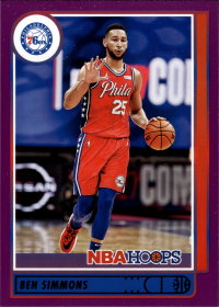 Ben Simmons - Panini Hoops Base Set 2021-22, Nr. 17 – Purple