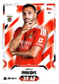 Vangelis Pavlidis - Topps Match Attax UEFA Club Competitions Base Set 2026-27, Nr. 326