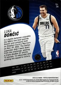 Luka Dončić - Panini Revolution Base Set 2022-23, Nr. 36