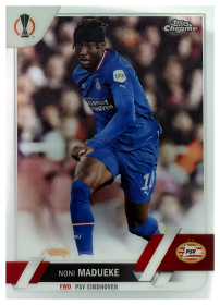 Noni Madueke - Topps Chrome UEFA Club Competitions Base Set 2022-23, Nr. 106