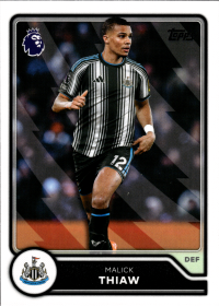 Malick Thiaw - Topps Flagship Premier League Base Set 2026-27, Nr. 204