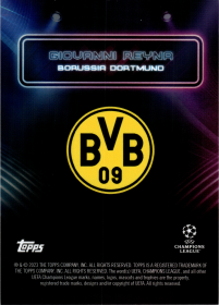 Giovanni Reyna - Topps UEFA Club Competitions Showtime 2023-24
