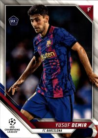 Yusuf Demir - Topps UEFA Champions League Base Set 2021-22, Nr. 140 – Rookie Card