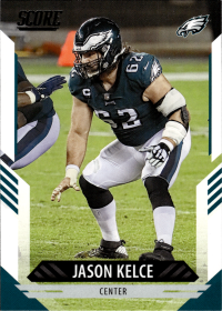 Jason Kelce - Panini Score Base Set 2021, Nr. 78