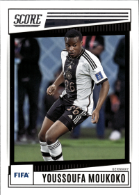 Youssoufa Moukoko - Panini Score FIFA Base Set 2022-23, Nr. 83