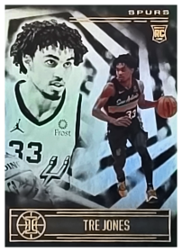 Tre Jones - Panini Illusions Base Set 2020-21, Nr. 198 – Rookie Card