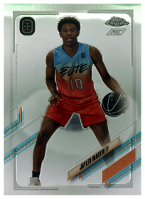 Jaylen Martin - Topps Chrome OTE Base Set 2022, Nr. 93 – Rookie Card