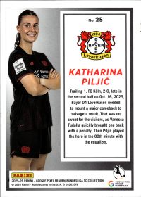 Katharina Piljić - Panini Frauen-Bundesliga TC Collection Base Set 2025-26, Nr. 25