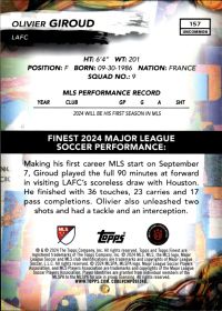 Olivier Giroud - Topps Finest MLS Base Set 2024, Nr. 157
