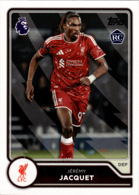 Jérémy Jacquet - Topps Flagship Premier League Base Set 2026-27, Nr. 161 – Rookie Card