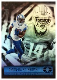 Amon-Ra St. Brown - Panini Illusions Base Set 2021, Nr. 86 – Rookie Card