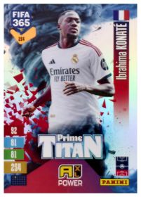 Ibrahima Konaté - Panini Adrenalyn XL FIFA 365 Prime Titan 2026-27, Nr. 254 – Insert