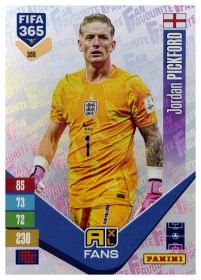 Jordan Pickford - Panini Adrenalyn XL FIFA 365 Fan Favourites 2026-27, Nr. 356 – Insert