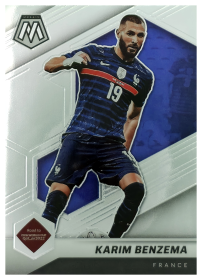 Karim Benzema - Panini Mosaic FIFA Road to World Cup Base Set 2021-22, Nr. 2