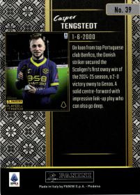 Casper Tengstedt - Panini Player of the Match Base Set 2024-25, Nr. 39 – Rookie Card