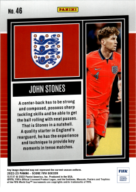 John Stones - Panini Score FIFA Base Set 2022-23, Nr. 46