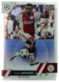 Steven Bergwijn - Topps Chrome UEFA Club Competitions Base Set 2022-23, Nr. 176