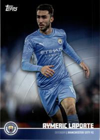 Aymeric Laporte - Topps Manchester City Team Set Base Set 2021-22