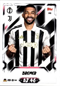Bremer - Topps Match Attax UEFA Club Competitions Base Set 2026-27, Nr. 446