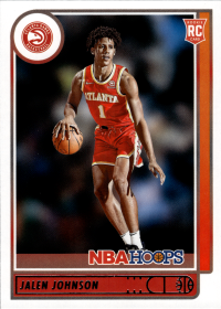Jalen Johnson - Panini Hoops Base Set 2021-22, Nr. 213