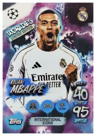 Kylian Mbappé - Topps Match Attax UEFA Club Competitions Worldies 2025-26, Nr. WLE 11