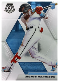 Monte Harrison - Panini Mosaic Base Set 2021, Nr. 260 – Rookie Card