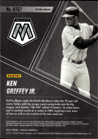 Ken Griffey Jr. - Panini Mosaic All-Time Greats 2021, Nr. ATG7 – Silver Prizm, Insert