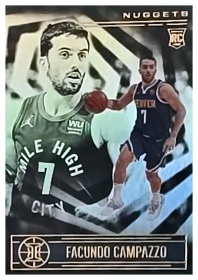 Facundo Campazzo - Panini Illusions Base Set 2020-21, Nr. 170 – Rookie Card