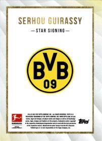Serhou Guirassy - Topps Bundesliga Summer Signings Star Signing 2024-25