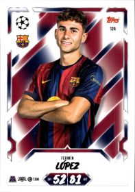 Fermín López - Topps Match Attax UEFA Club Competitions Base Set 2026-27, Nr. 124