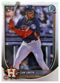 Cam Smith - Topps Bowman Chrome Base Set 2025, Nr. 77 – Rookie Card, Mojo Refractor