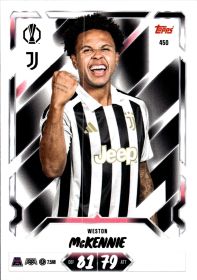 Weston McKennie - Topps Match Attax UEFA Club Competitions Base Set 2026-27, Nr. 450