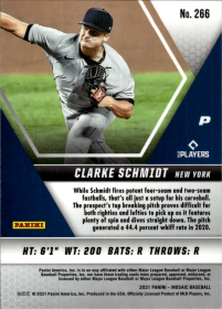 Clarke Schmidt - Panini Mosaic Base Set 2021, Nr. 266 – Rookie Card