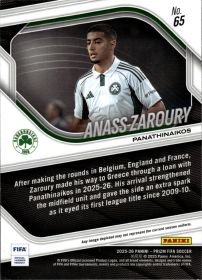 Anass Zaroury - Panini Prizm FIFA Base Set 2025-26, Nr. 65
