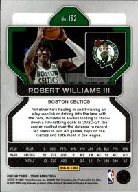 Robert Williams III - Panini Prizm Base Set 2021-22, Nr. 162