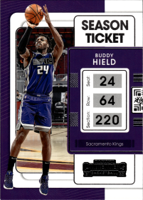 Buddy Hield - Panini Contenders Season Ticket 2021-22, Nr. 69