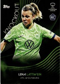 Lena Lattwein - Topps UEFA Women's Champions League Knockout Base Set 2022-23