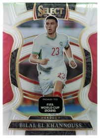 Bilal El Khannouss - Panini Select FIFA Road to World Cup Terrace 2025-26, Nr. 53