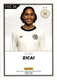 Cora Zicai - Panini DFB-Frauen Team-Set FOC 2025, Nr. FOC-26 – Insert