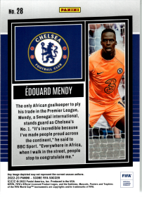 Édouard Mendy - Panini Score FIFA Base Set 2022-23, Nr. 28