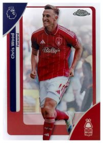 Chris Wood - Topps Chrome Premier League Base Set 2025-26, Nr. 158