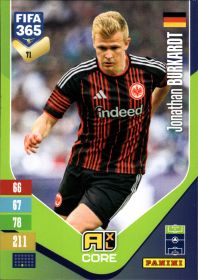 Jonathan Burkardt - Panini Adrenalyn XL FIFA 365 Base Set 2026-27, Nr. 71