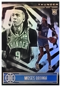 Moses Brown - Panini Illusions Base Set 2020-21, Nr. 185 – Rookie Card