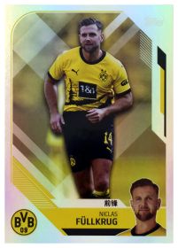 Niclas Füllkrug - Topps Borussia Dortmund Team Set China Edition Base Set 2023-24, Nr. BVBC-20